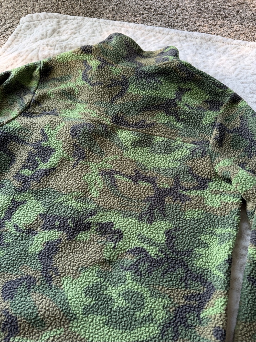The North Face Men’s Cragmont Sherpa Fleece 1/4 Snap Front Pullover Jacket | M - Picture 11 of 11